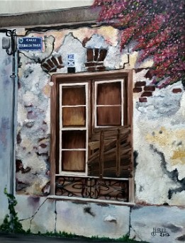 Decrepitud Oleo sobre lienzo (65x50 cm.) (abril de 2017) (Colección privada) ¡¡¡VENDIDO!!!