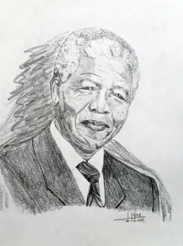 007 Nelson Mandela 007 Nelson Mandela (30 x24 cm) (diciembre de 2016)